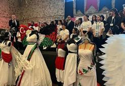 Meslek lisesi öğrencileri Filistin'i kumaşla anlattı