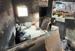 Kağıthane’de yangından son anda kurtulan kadın 'Evim gitti' diyerek ağladı