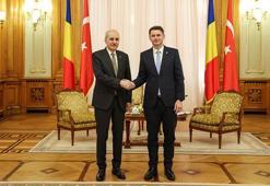 TBMM Başkanı Numan Kurtulmuş, Romanya Senato Başkanı Abrudean ile bir araya geldi
