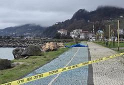 Ordu'da sahile insansız araç olduğu değerlendirilen cihaz vurdu