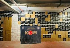 Bursa’da 6 milyon makaron ele geçirildi