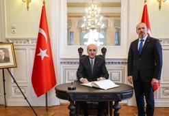TBMM Başkanı Kurtulmuş’tan Bükreş Büyükelçiliği’ne ziyaret