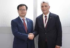 Bakan Bolat, Kore Cumhuriyeti Ticaret Bakanı Yeo Han-Koo ile görüştü