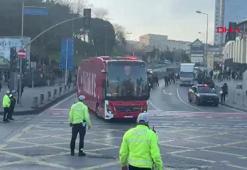 A Milli Takım, Romanya ile karşılaşacağı Beşiktaş Park'a ulaştı
