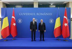 TBMM Başkanı Kurtulmuş, Bükreş'te Romanya Başbakanı Bolojan ile görüştü