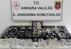 Ankara'da piyasaya kaçak saat sürmeye çalışan şüpheli yakalandı
