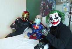 Lösemi hastası Zeyd’in süper kahraman hayali gerçek oldu