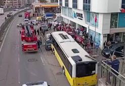 Çekmeköy’de 1 kişinin hayatını kaybettiği İETT kazasında motosiklet sürücüsü tahliye edildi