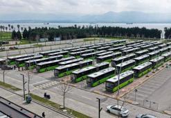 Kocaeli Büyükşehir Belediyesi, 4 ayda 123 otobüsü filosuna dahil etti