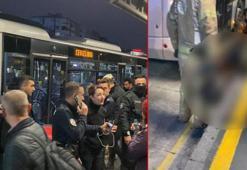 Bahçelievler’de metrobüsün üzerinden geçtiği kadın ağır yaralandı