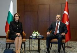 Dışişleri Bakanı Hakan Fidan, Bulgar mevkidaşı Nadezhda Neynski ile bir araya geldi