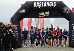 Salda Gölü'nde 'Duatlon' heyecanı