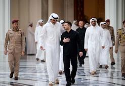 Ukrayna Devlet Başkanı Zelenskiy, Katar Emiri Al Sani ile görüştü