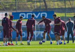 Trabzonspor, Galatasaray maçı hazırlıklarını sürdürdü