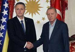 Cumhurbaşkanı Erdoğan, Bosna Hersek Devlet Başkanlığı Konseyi Başkanı Denis Beçiroviç'le görüştü
