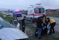 Batman’da otomobil yol kenarına yuvarlandı: 5 yaralı
