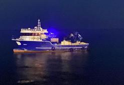 Karaya oturan balıkçı teknesinin kaptanı tahliye edildi