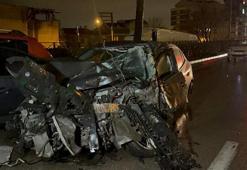 Bursa'da 3 aracın karıştığı zincirleme kaza: 3 yaralı