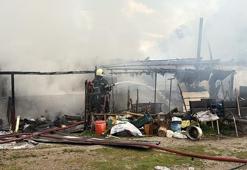 Muğla’da evde çıkan yangında aile alevlerin arasından kurtuldu