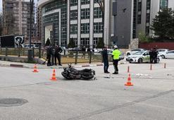 Otomobil ile motosiklet çarpıştı: 2 ağır yaralı