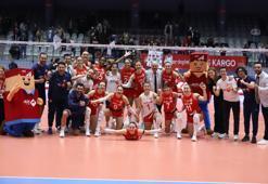 Aras Kargo Spor Kulübü Kadın Voleybol Takımı play-off maçını galibiyetle tamamladı