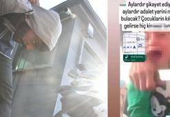 Çocuklarının boğazına bıçak dayayan sanığa bir dava daha