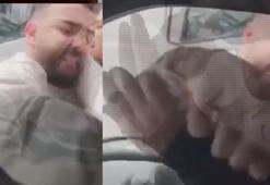 Zeytinburnu'nda iki kamyonet şoförünün trafikteki kavgası kamerada