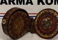 Erzurum’da ceylan derisine yazılmış altın işlemeli Tevrat ele geçirildi