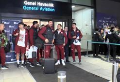 A Milli Futbol Takımı Türkiye'ye döndü