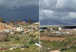 Kuş cenneti çöplüğe döndü