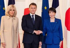 Fransa Cumhurbaşkanı Emmanuel Macron, Japonya’da