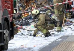 Fatih’te çöpe atılan karpit patlamaya neden oldu