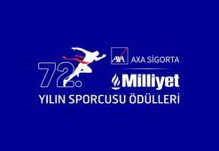 72’nci AXA Sigorta Milliyet Yılın Sporcusu Ödülleri sahiplerini buluyor