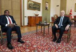 Kurtulmuş, Parlamentolar Arası Birlik Genel Sekreteri Chungong’u kabul etti