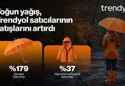 Trendyol verilerine göre şemsiye satışları üç günde yüzde 179 arttı