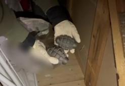 Uyuşturucu operasyonunda el bombası ve havan topu gövdeleri ele geçirildi