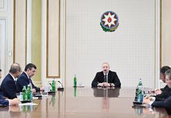 Cumhurbaşkanı Yardımcısı Yılmaz, Azerbaycan Cumhurbaşkanı Aliyev ile görüştü