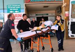 Çaydanlıktaki kaynar su 9 aylık bebeğin üzerine döküldü