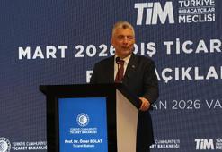 Bakan Bolat, mart ayı dış ticaret verilerini açıkladı