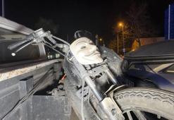Avcılar'da denetim: Far yerine 'V for Vendetta' maskeli motosiklete ceza yağdı