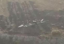Gürcistan-Azerbaycan sınırında düşen uçakta patlayıcı izine rastlanmadı