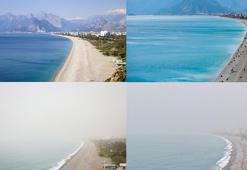 Antalya'yı çöl tozu bulutu kapladı