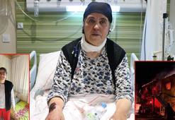Kızı 'Melek'i yangında kaybedip evsiz kalan anne, hayata tutunmaya çalışıyor