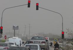 Kilis’te toz taşınımı etkili oldu