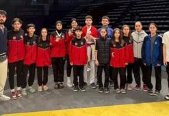 Samsunlu sporculardan kick boks ve tekvando turnuvalarında 12 madalya