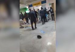 Şanlıurfa’da hastanedeki kavga kamerada