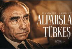 Cumhurbaşkanı Erdoğan, Türkeş'i vefatının 29'uncu yılında andı