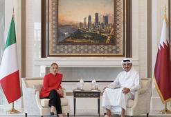 İtalya Başbakanı Meloni, Katar Emiri Al Sani ile görüştü