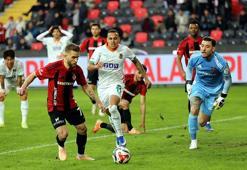 Gaziantep FK - Corendon Alanyaspor: 1-1
