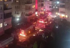 Evinde çıkan yangında ağır yaralandı